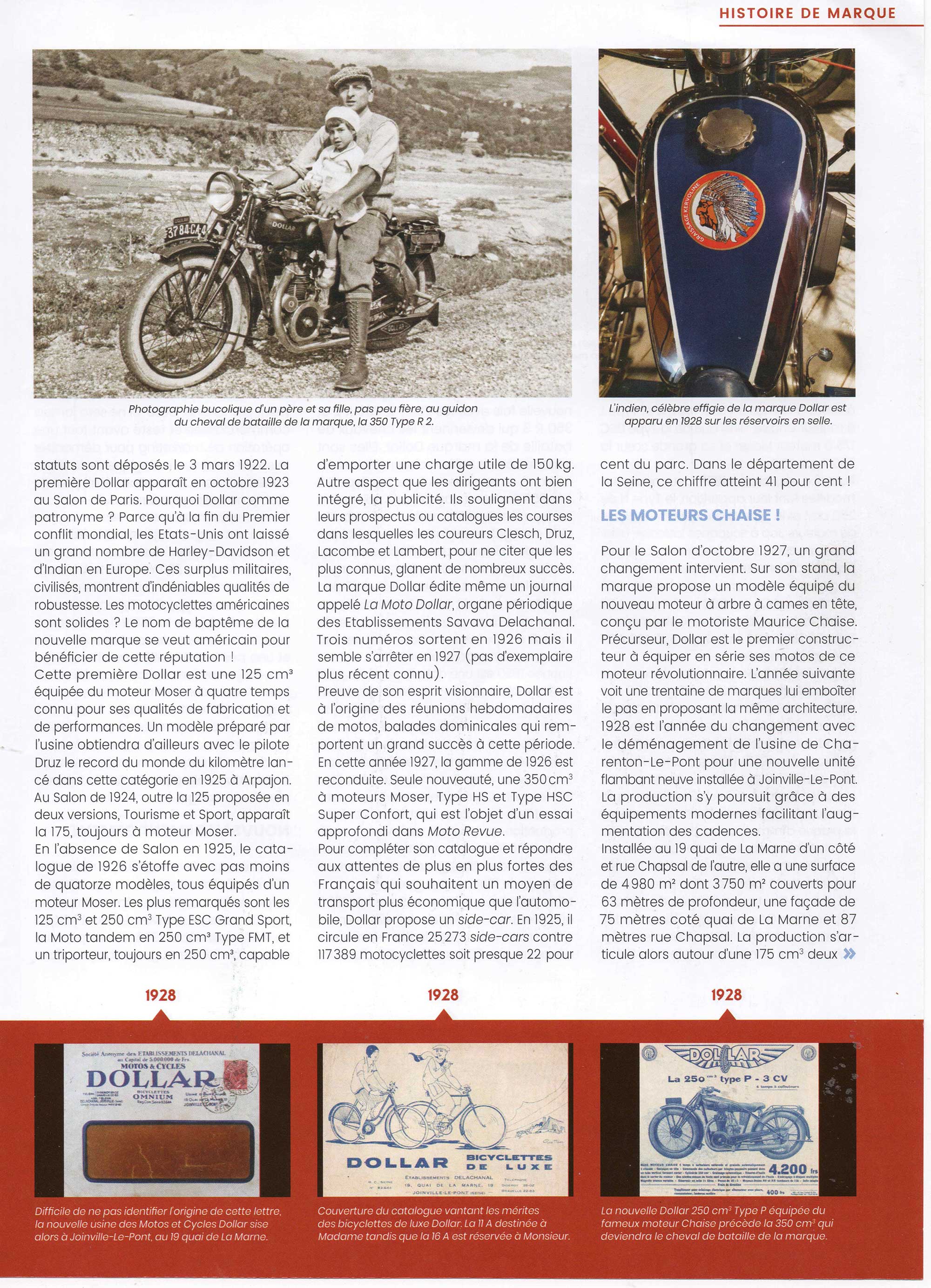 Projet site Amicale Dollar historique 4 1