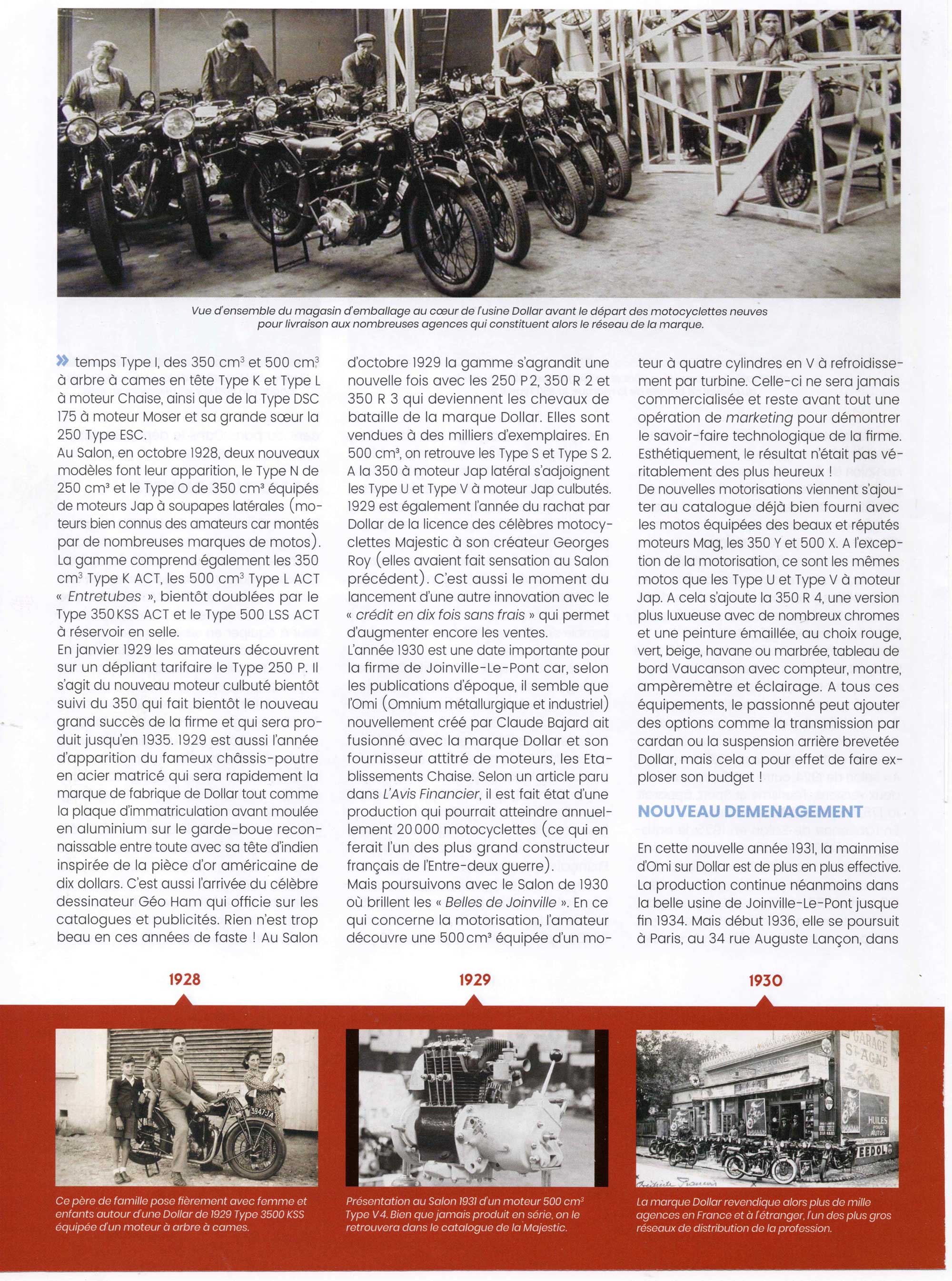 Projet site Amicale Dollar historique 5 1