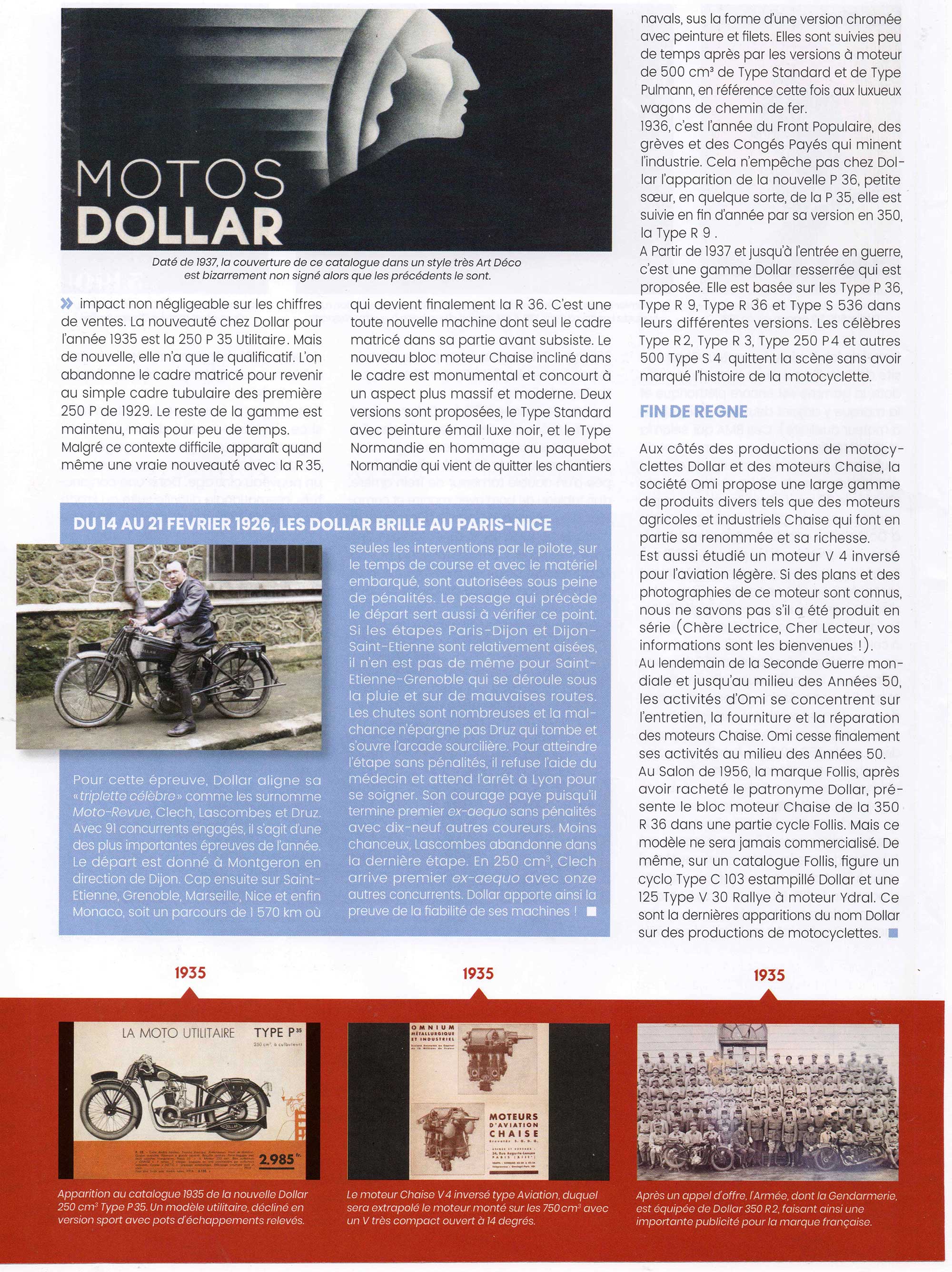 Projet site Amicale Dollar historique 7 1